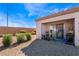 Backyard patio with gravel and space for grilling at 1431 Di Blasi Dr # 105, Las Vegas, NV 89119