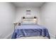 Small bedroom with a double bed and nightstand at 5353 Dorrell Ln, Las Vegas, NV 89131
