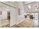 Bright and airy entryway with views into the dining and kitchen areas at 5353 Dorrell Ln, Las Vegas, NV 89131
