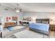 Spacious main bedroom with sitting area and private access to backyard at 5353 Dorrell Ln, Las Vegas, NV 89131
