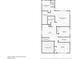 Two-story home floor plan, showing bedrooms, bathrooms, kitchen, and living areas at 5835 Rustic Prairie St, Las Vegas, NV 89148