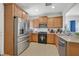 Well-equipped kitchen featuring stainless steel appliances at 6072 Isola Peak Ave, Las Vegas, NV 89122