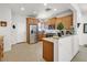 Kitchen with stainless steel appliances and light wood cabinets at 6072 Isola Peak Ave, Las Vegas, NV 89122