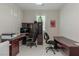 Spacious home office with two work stations at 6788 Lavender Sky Ct, Las Vegas, NV 89142