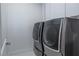 Convenient laundry room with modern washer and dryer at 6788 Lavender Sky Ct, Las Vegas, NV 89142