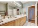 Bathroom with single sink and access to another room at 7015 N Jensen St, Las Vegas, NV 89149
