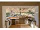 Luxury outdoor kitchen featuring stainless steel appliances at 7015 N Jensen St, Las Vegas, NV 89149