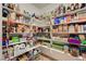 Well-stocked pantry with ample shelving for storage at 7015 N Jensen St, Las Vegas, NV 89149
