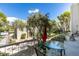 Balcony with seating area and view of the community at 730 S Royal Crest Cir # 414, Las Vegas, NV 89169