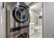 Modern bathroom with updated fixtures and herringbone tile at 1408 Palm St, Henderson, NV 89011