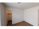 Bright bedroom with neutral walls, carpet, and a spacious closet at 1420 Arlington Heights St, Las Vegas, NV 89110