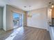 Dining area with sliding glass doors leading to the backyard at 1510 Fieldbrook St, Henderson, NV 89052