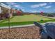 Landscaped backyard putting green at 1645 Warrington Dr, Henderson, NV 89052