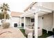 Backyard patio with hot tub perfect for relaxing, offering a private outdoor space at 2000 White Falls St, Las Vegas, NV 89128