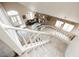 View of the living room from upstairs landing at 2000 White Falls St, Las Vegas, NV 89128