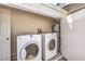 Convenient laundry area with washer and dryer included at 2132 Petersham Ct # D, Las Vegas, NV 89108