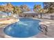 Inviting community pool and spa for residents' enjoyment at 2132 Petersham Ct # D, Las Vegas, NV 89108