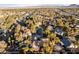 High-angle view of house and surrounding neighborhood at 2228 Lucerne Ct, Henderson, NV 89014