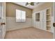 Bedroom with built-in shelving and window at 2245 Juniper Berry Dr, Las Vegas, NV 89134