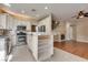 Modern kitchen with granite countertops and stainless steel appliances at 2245 Juniper Berry Dr, Las Vegas, NV 89134