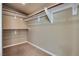 Large walk-in closet with double hanging rods at 2245 Juniper Berry Dr, Las Vegas, NV 89134