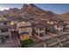 Community of modern homes with mountain backdrop at 2376 Switchback Valley St, Las Vegas, NV 89138