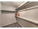 Large walk-in closet with ample shelving and hanging space at 2376 Switchback Valley St, Las Vegas, NV 89138