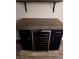 Built-in wine cooler and rustic wood countertop at 2844 Alenga St, Henderson, NV 89044