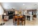 Kitchen dining area with a table and four chairs at 3158 Biancavilla Ave, Henderson, NV 89044