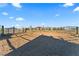 Round pen with a metal fence and a gazebo in the background at 3720 W Charleston Park Ave, Pahrump, NV 89048