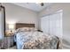 Cozy bedroom with double closet and ceiling fan at 4921 Black Bear Rd # 104, Las Vegas, NV 89149