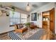 Relaxing living room with hardwood floors and comfy seating at 5242 Dickens Dr, Las Vegas, NV 89119