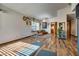 Bright living room with hardwood floors and stylish decor at 5242 Dickens Dr, Las Vegas, NV 89119