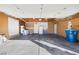 Two-car garage with washer, dryer, and storage at 5264 Lookout St, Las Vegas, NV 89120