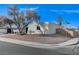 Modern, single-story home with landscaped front yard at 6252 Fairwood Ave, Las Vegas, NV 89107