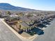 Aerial view of a two-story house in a residential area at 633 Finch Island Ave, Henderson, NV 89015