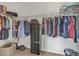 Spacious walk-in closet with ample hanging space at 633 Finch Island Ave, Henderson, NV 89015