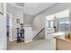 Upstairs hallway with access to bedrooms and stairs at 633 Finch Island Ave, Henderson, NV 89015