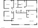 Floor plan showcasing a 2-bedroom, 2-bathroom layout at 7336 Young Doe Ave, Las Vegas, NV 89130