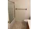 Clean bathroom with shower and tub at 7509 W Gilmore Ave, Las Vegas, NV 89129