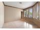 Bedroom featuring big windows with shutters and neutral walls at 8199 Pinnacle Peak Ave, Las Vegas, NV 89113