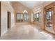 Dining area with lots of natural light, vaulted ceilings and views at 8199 Pinnacle Peak Ave, Las Vegas, NV 89113