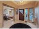 Grand entryway with high ceilings and view to the bedroom at 8199 Pinnacle Peak Ave, Las Vegas, NV 89113