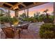 Covered patio perfect for outdoor dining and relaxation at 8199 Pinnacle Peak Ave, Las Vegas, NV 89113