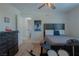 Bright bedroom featuring a comfortable bed and ample closet space at 836 San Eduardo Ave, Henderson, NV 89002