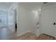 Upstairs hallway with light walls and wood floors at 836 San Eduardo Ave, Henderson, NV 89002