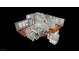 3D floor plan showcasing a spacious layout with multiple rooms at 8672 Big Sagebrush Ave, Las Vegas, NV 89117