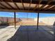 Spacious backyard with covered patio and large open area at 1152 Miller Ave, Las Vegas, NV 89106
