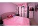 Bedroom with a double bed and closet at 1152 Miller Ave, Las Vegas, NV 89106