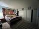 Main bedroom with king-size bed and closet at 1152 Miller Ave, Las Vegas, NV 89106